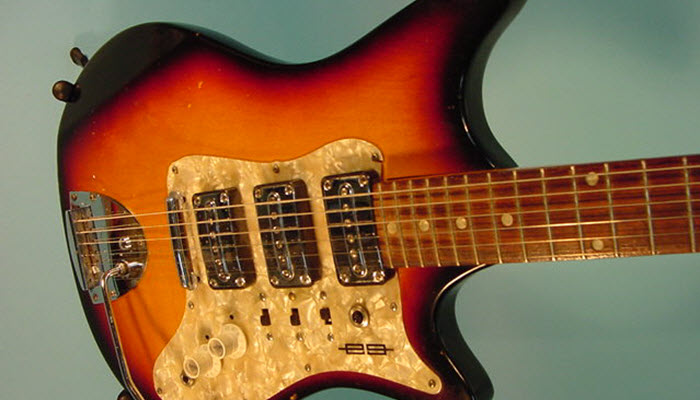 Controversieel Kalksteen vermomming Back Catalog Memories: Egmond Thunder Electric Guitar | MyRareGuitars.com